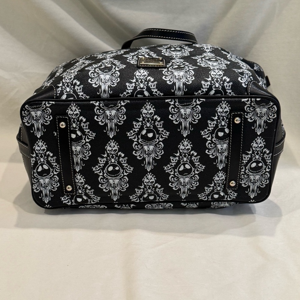 Dooney & Bourke Disney Jack Skellington Nightmare Before Christmas Tote. - Picture 6 of 13